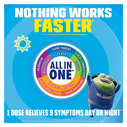 Mucinex Fast-Max All-In-One Cold & Flu Caplets 4ct