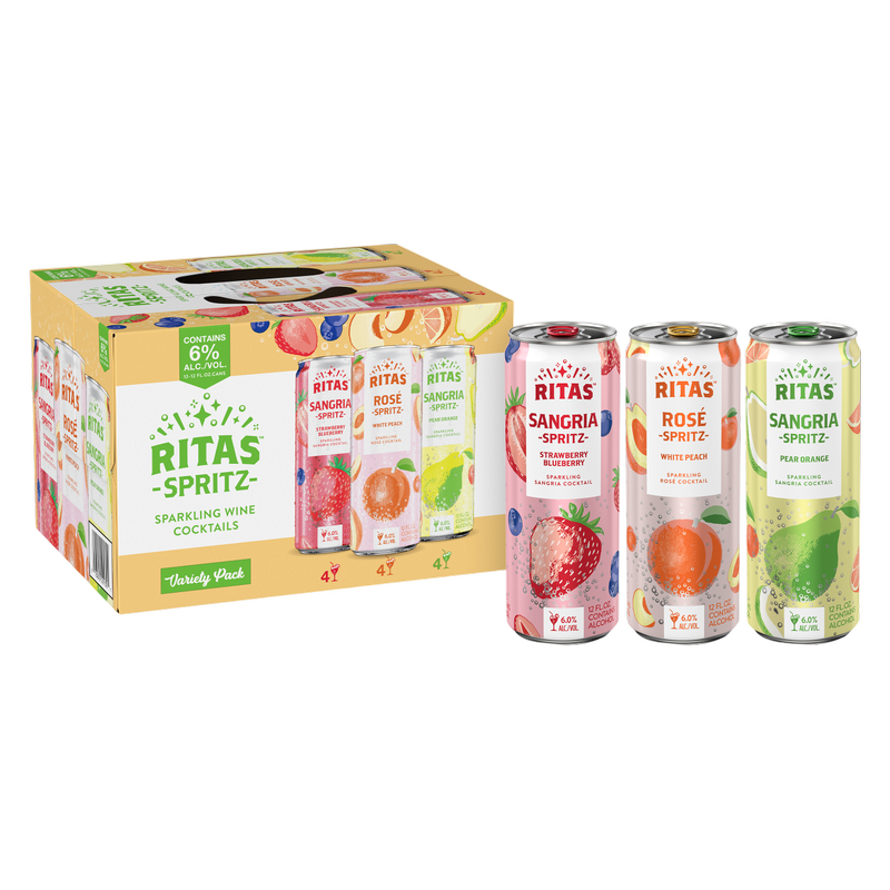 Ritas Spritz Variety Pack 12pk 12oz Can