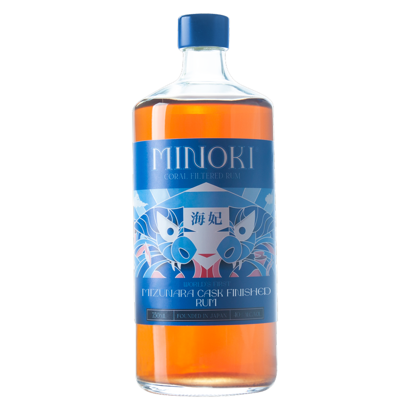 Minoki Coral Mizunara Cask Rum 750ml