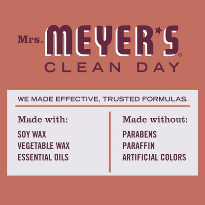 Mrs. Meyer's Limited Edition Soy Candle, Fall Leaves Scent, 7.2oz