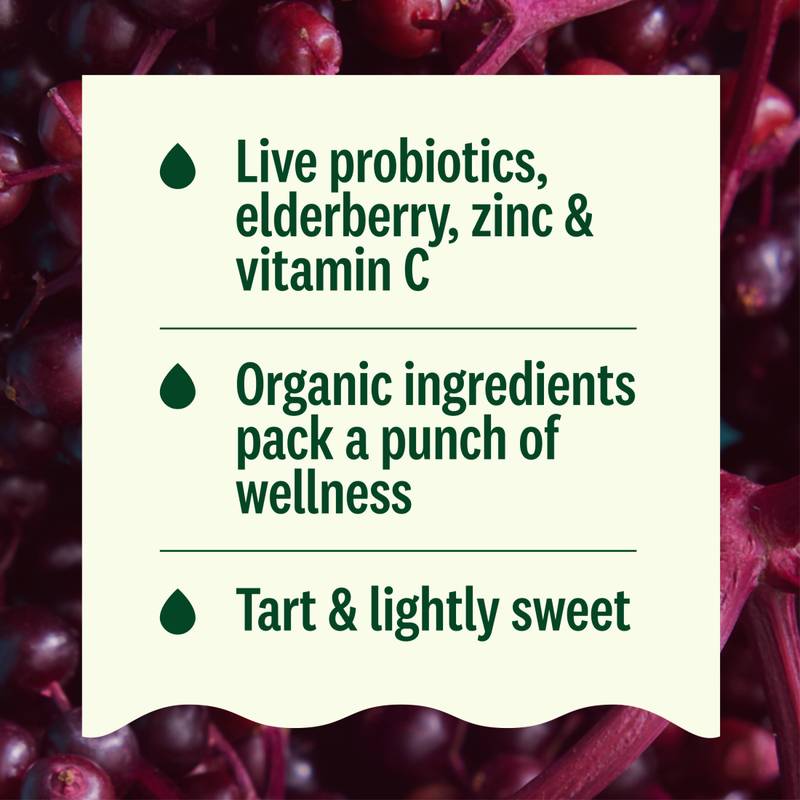 Suja Organic Immunity Elderberry Apple Shot 2oz Btl