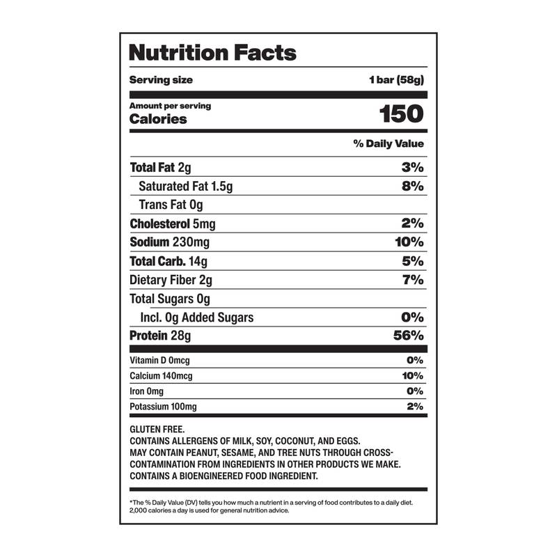 David Chocolate Chip Cookie Dough Protein Bar, 2.05oz