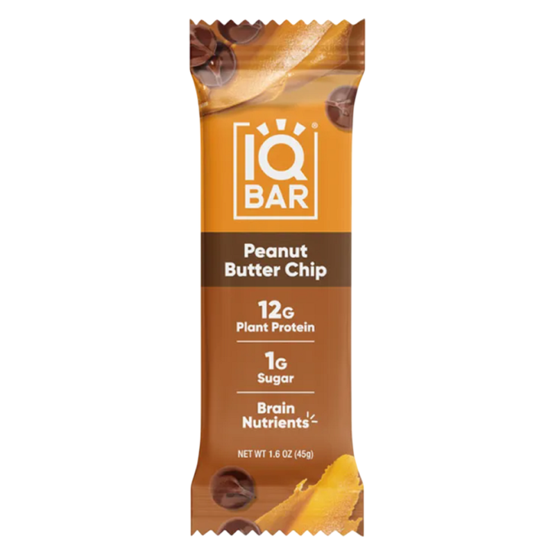IQBAR Peanut Butter Chip Bar 1.6oz