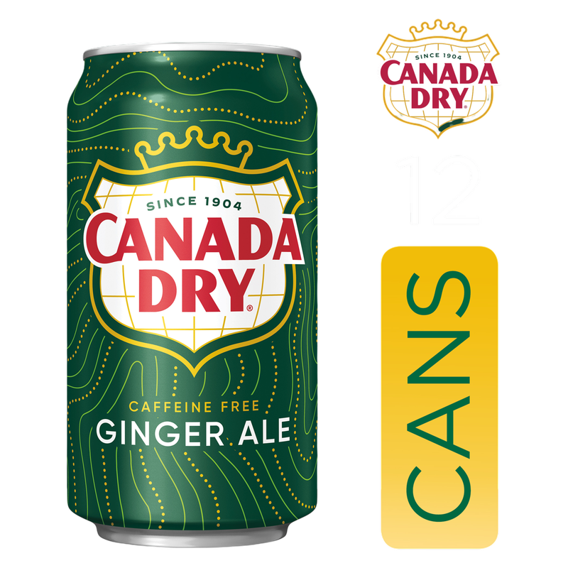 Canada Dry Ginger Ale 12pk 12oz Can
