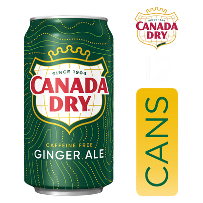 Canada Dry Ginger Ale 12pk 12oz Can