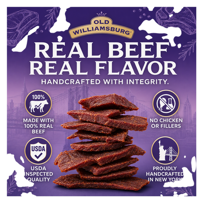 Old Williamsburg Teriyaki Kosher Beef Jerky 2oz