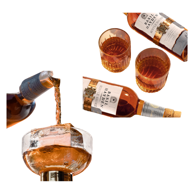 Basil Hayden Subtle Smoke Bourbon Whiskey 750ml (80 Proof)