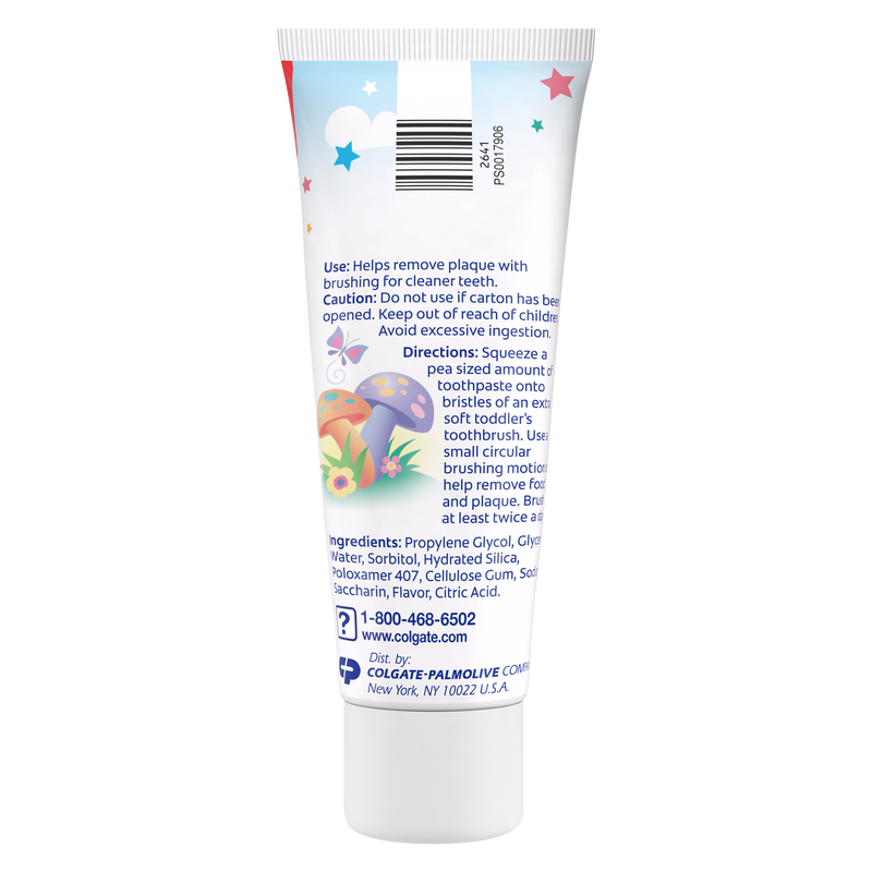 Colgate Kit Baby Toothpaste 1.75 oz & Extra Soft Baby Toothbrush