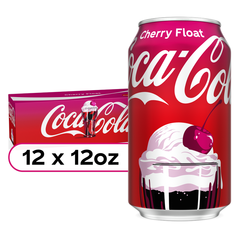 Coca-Cola Cherry Float 12pk 12oz Can