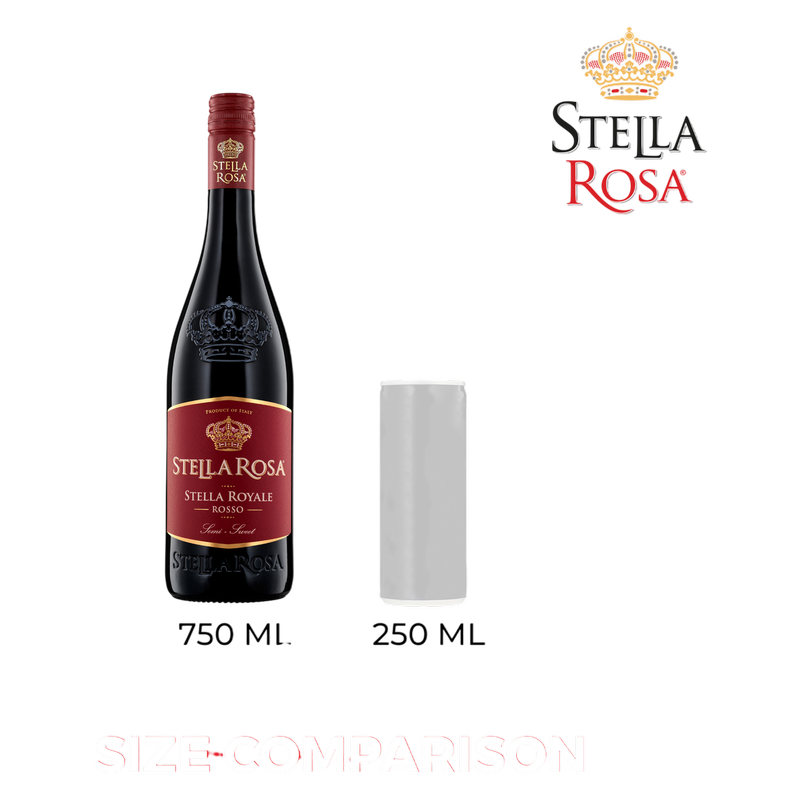 Stella Rosa Rosso Royale Semi-Sweet Red Wine 750 ml