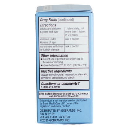 Goodnow Allergy Relief Loratadine 50ML - 30 tablets