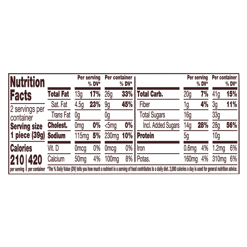 Reese's Peanut Brittle Candy Bar King Size 2.8oz