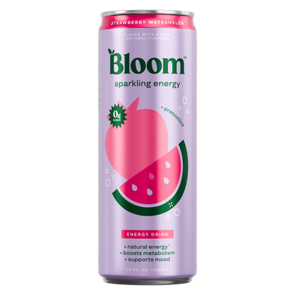 Bloom Energy Strawberry Watermelon 12oz Can