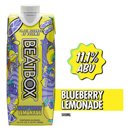 BeatBox Blueberry Lemonade 500ml 11.1% ABV