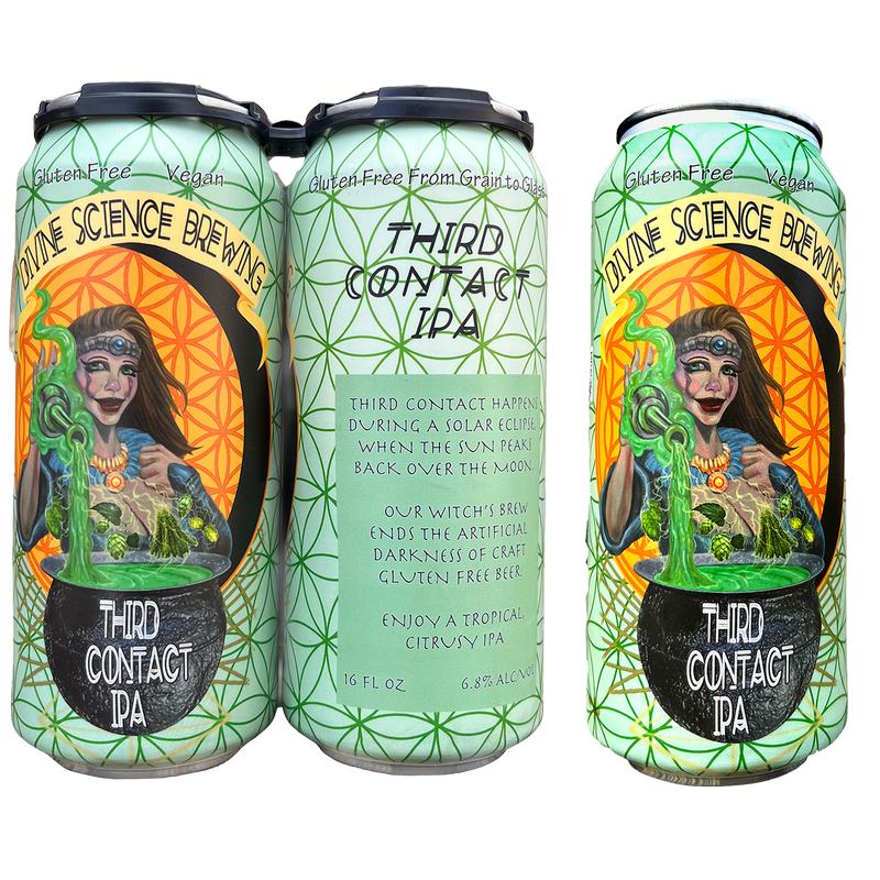 Divine Science Brewing Third Contact IPA 4pk 16oz Can
