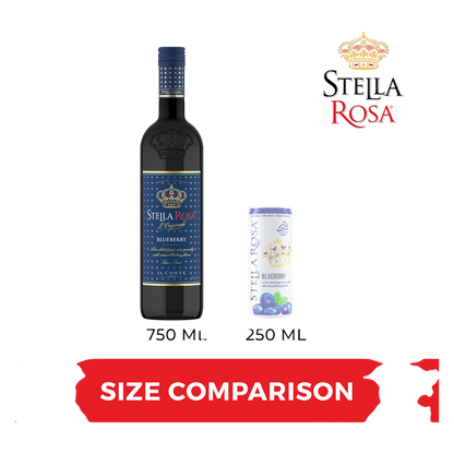 Stella Rosa Blueberry Semi-Sweet Red Wine 750 ml