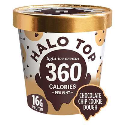 Halo Top Chocolate Chip Cookie Dough 16oz