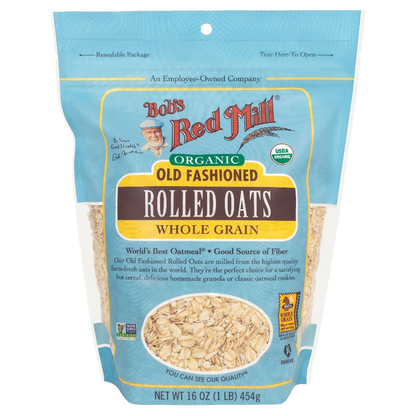 Bob's Red Mill Gluten Free Organic Old Fashioned Rolled Oats 32oz