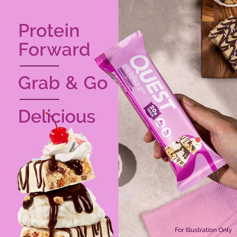 Quest Overload Bar Sundae Funday, 2.22 oz