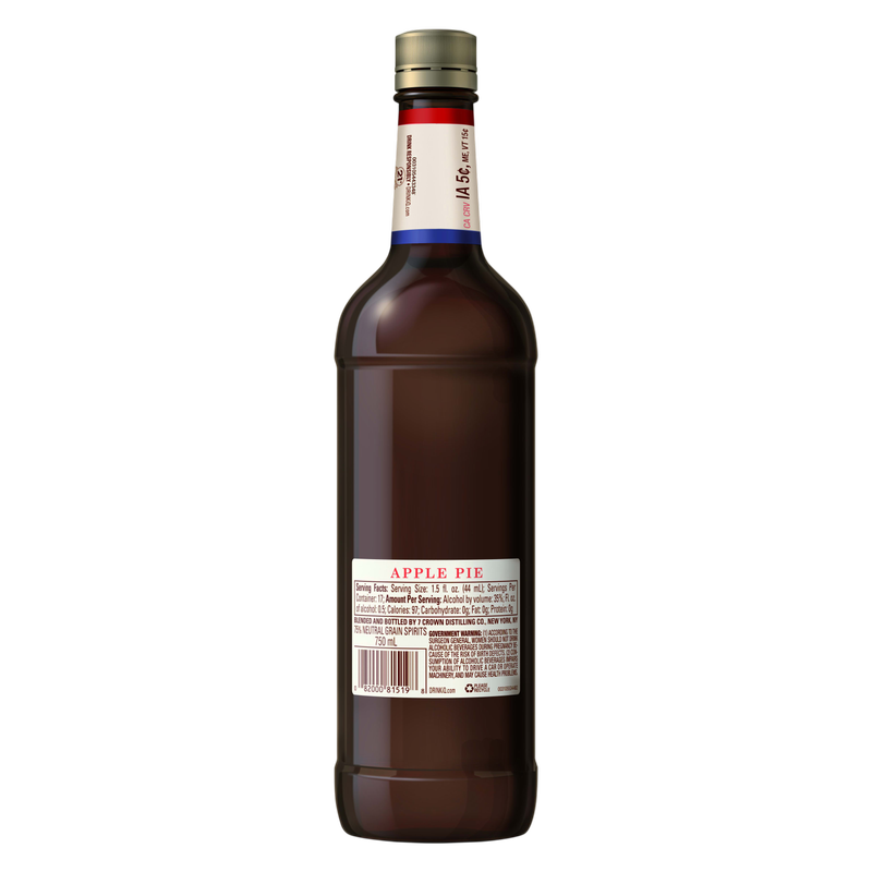 Seagrams 7 Apple Pie Whiskey 750ml