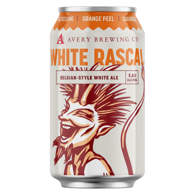 Avwery White Rascal Avery White Rascal 6pk 12oz Can 5.6% ABV - Avery Brewing – BevMo!
