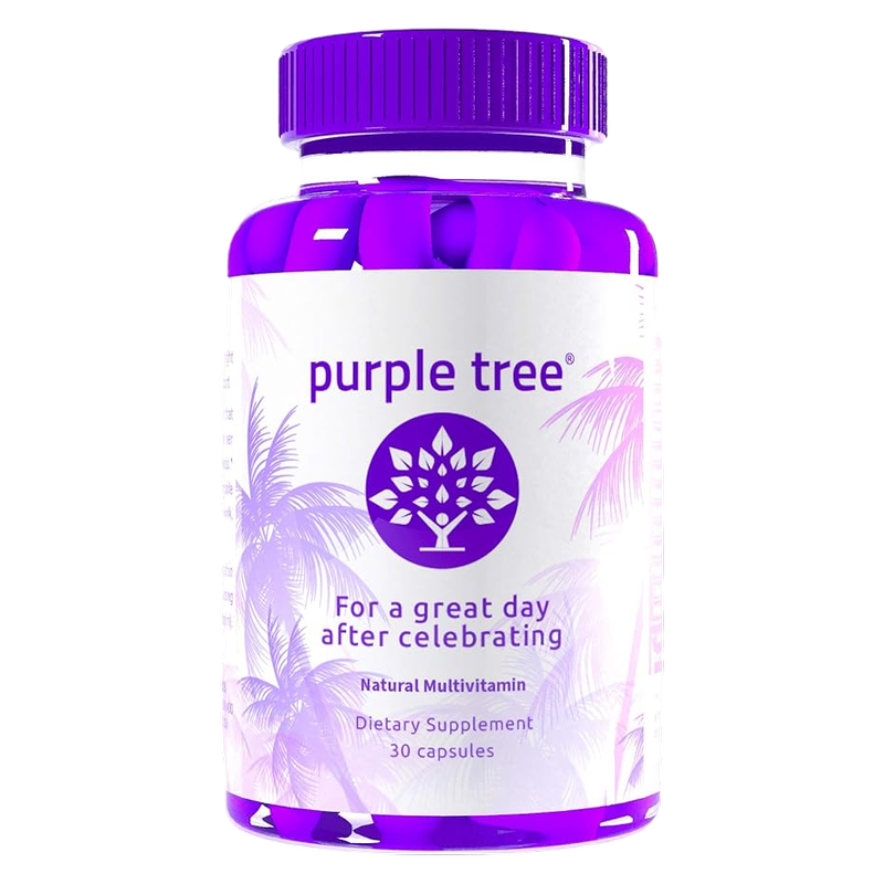Purple Tree Post-Celebration Wellness Vitamins - Bottle (30 pills)