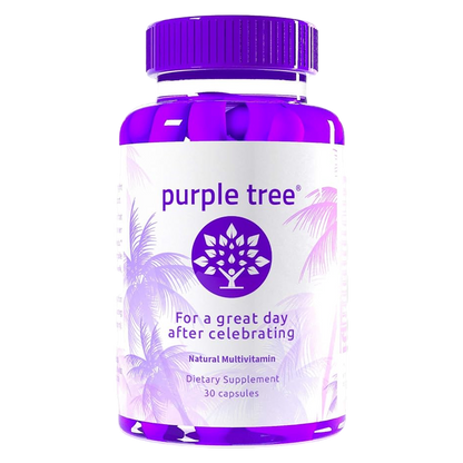 Purple Tree Post-Celebration Wellness Vitamins - Bottle (30 pills)