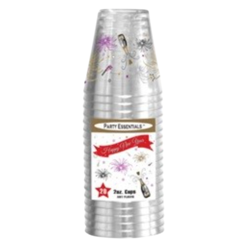 Shot Cups NYE 2oz 20ct