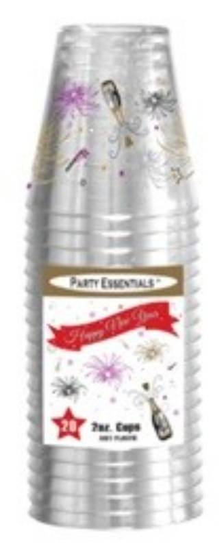 Shot Cups NYE 2oz 20ct