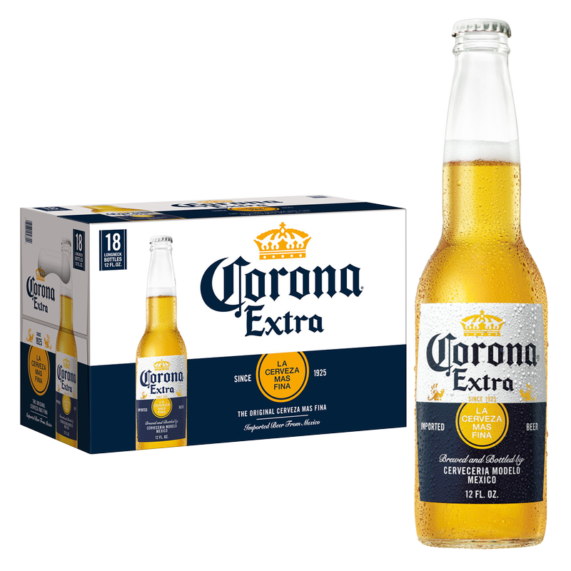 Corona Extra 18pk 12oz Btl 4.6% ABV
