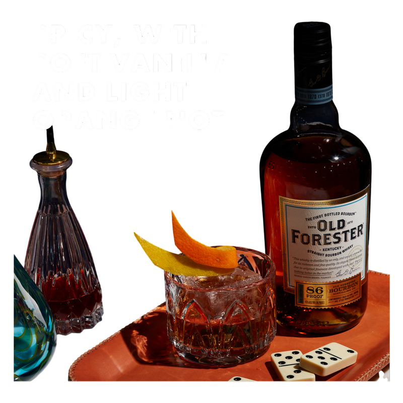 Old Forester 86 Proof Kentucky Straight Bourbon Whisky, 1.75 L