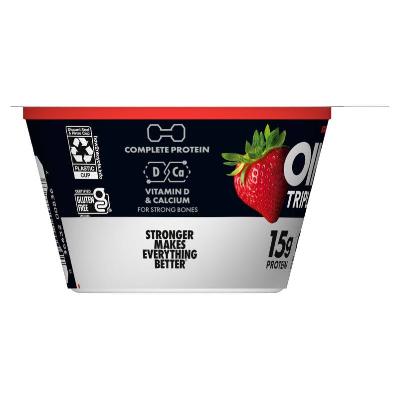 Oikos Triple Zero Strawberry Yogurt - 5.3oz