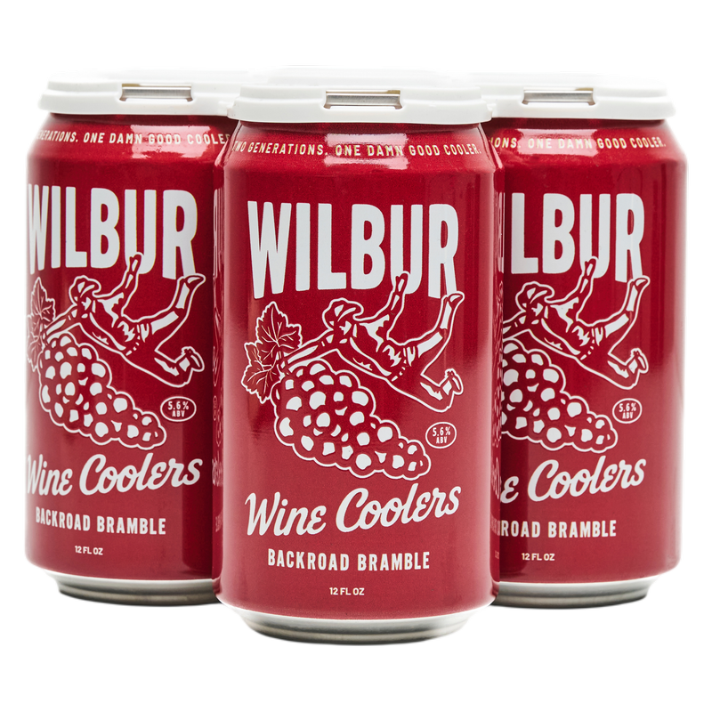 Wilbur Wine Coolers Backroad Bramble 4pk 12oz Cans