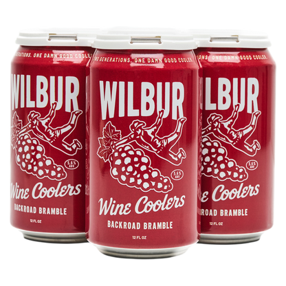 Wilbur Wine Coolers Backroad Bramble 4pk 12oz Cans