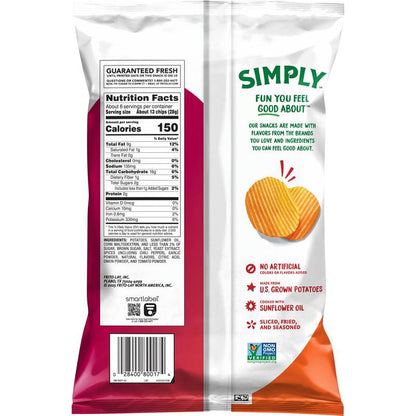 Simply Ruffles Hot & Spicy 5.5oz 