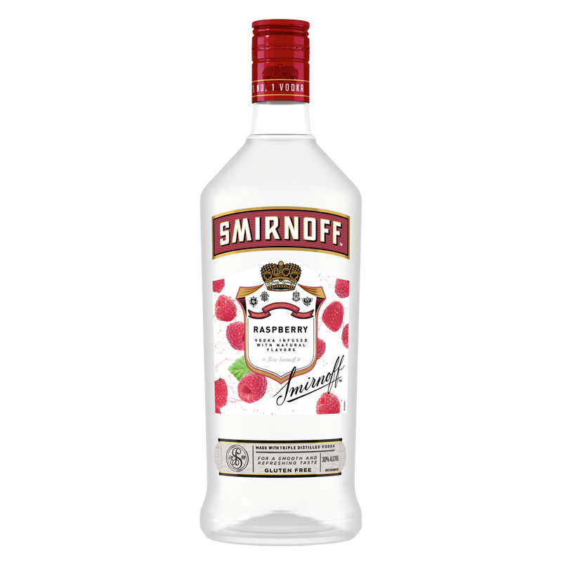 Smirnoff Raspberry Vodka 1.75 PET (60 proof) - Smirnoff – BevMo!
