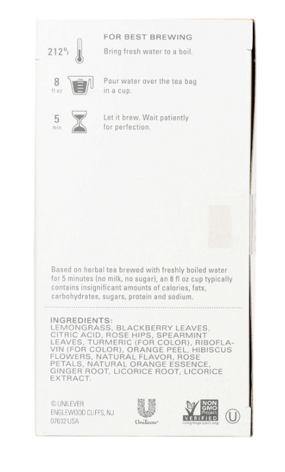 Tazo Wild Sweet Orange Tea 20ct