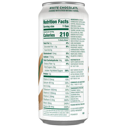 Starbucks Doubleshot White Chocolate 15oz Can