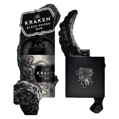 Kraken Rum 94 Proof with Tiki Glass 750ml