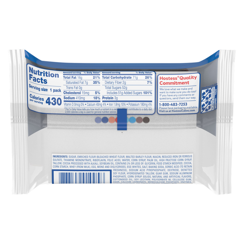 Hostess Chocolate Zingers, 3.81 oz