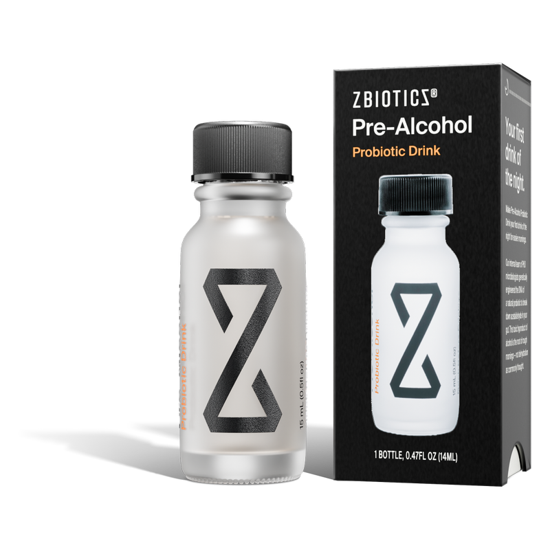 ZBiotics Pre-Alcohol Probiotic Drink - 1 Pack