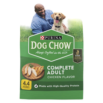 Purina Complete Adult Chicken Flavor Dog Chow 4.4lb