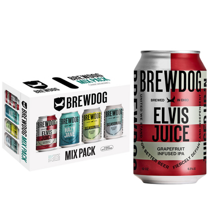 BrewDog Mix Pack 12pk 12oz Can Varied ABV (4% -9.5%)