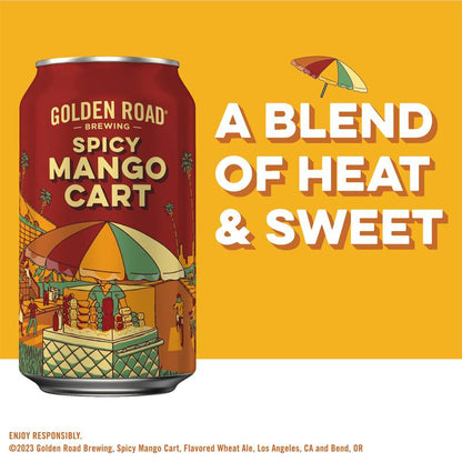 Golden Road Brewing Spicy Mango Cart 6pk 12oz Can