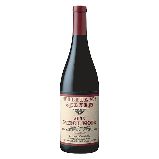 Williams Selyem Rochioli Riverblock Pinot Noir 19 (750 ML)