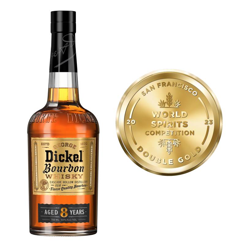 George Dickel 8 Yr Small Batch Bourbon 750ml (90 Proof) - George