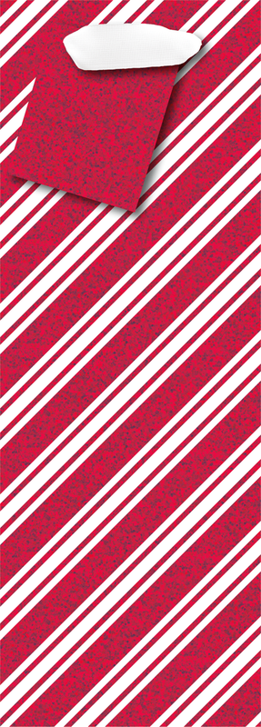 Red Stripe Bottle Bag