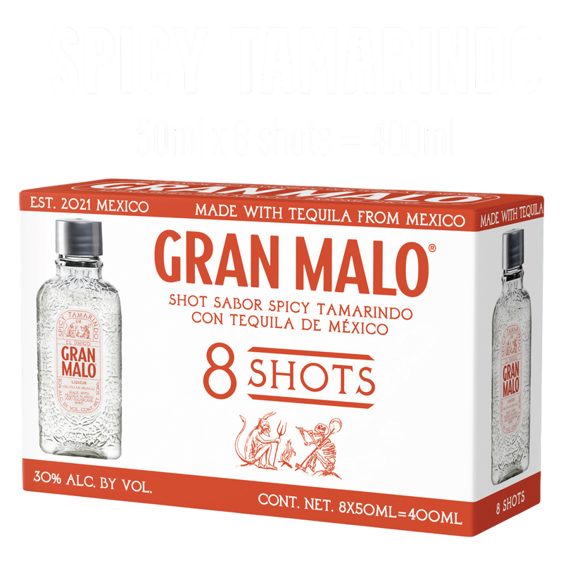 Gran Malo Spicy Tequila 50ml 30% ABV