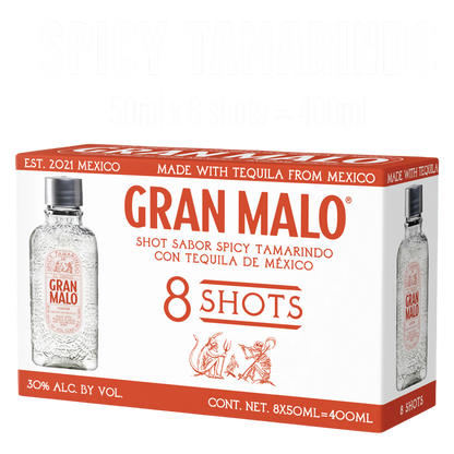 Gran Malo Spicy Tequila 50ml 30% ABV