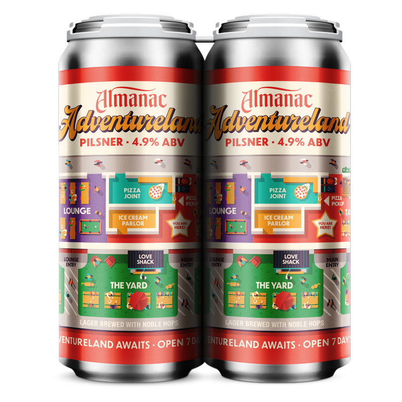 Almanac Adventure Land Pilsner 4pk 16oz